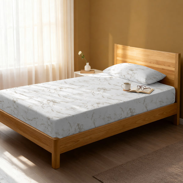 Premium 400 Thread Count 100% Cotton Fitted Sheet