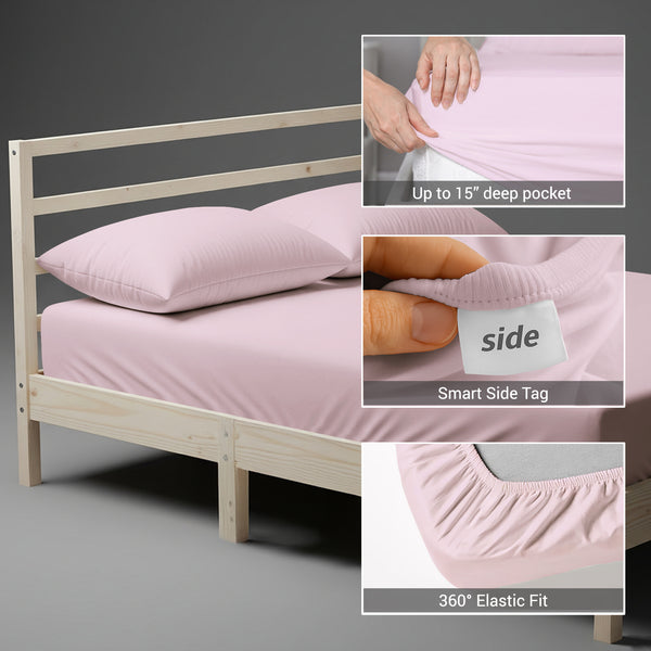 Royale 1000 Thread Count 100% Cotton Fitted Sheet