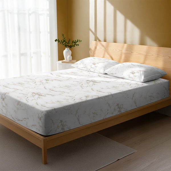 Premium 400 Thread Count 100% Cotton Fitted Sheet