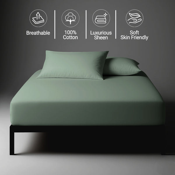 Royale 1000 Thread Count 100% Cotton Fitted Sheet