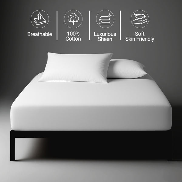 Royale 1000 Thread Count 100% Cotton Fitted Sheet