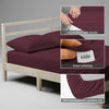 Premium Spannbettlaken mit 400 Fadenzahl aus 100% Baumwolle