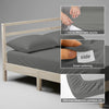 Premium Spannbettlaken mit 400 Fadenzahl aus 100% Baumwolle