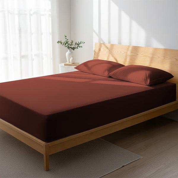 Premium 400 Thread Count 100% Cotton Fitted Sheet
