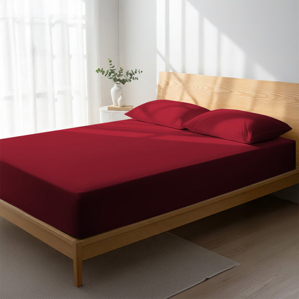 Premium 400 Thread Count 100% Cotton Fitted Sheet