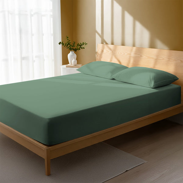 Premium 400 Thread Count 100% Cotton Fitted Sheet
