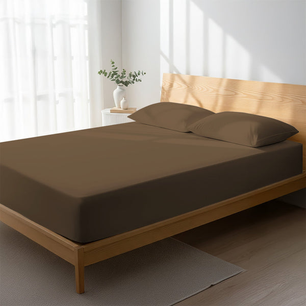 Premium Spannbettlaken mit 400 Fadenzahl aus 100% Baumwolle