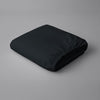 Premium 400 Thread Count 100% Cotton Fitted Sheet - 100x200 cm - Black
