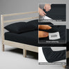 Premium Spannbettlaken mit 400 Fadenzahl aus 100% Baumwolle