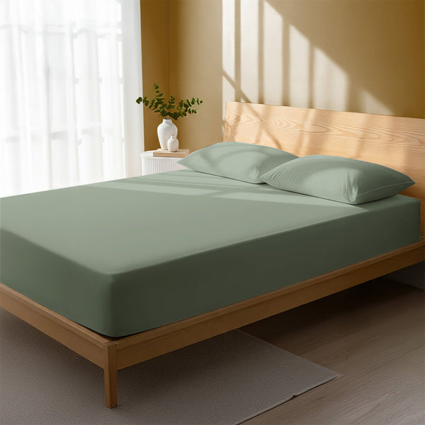 Premium Spannbettlaken mit 400 Fadenzahl aus 100% Baumwolle