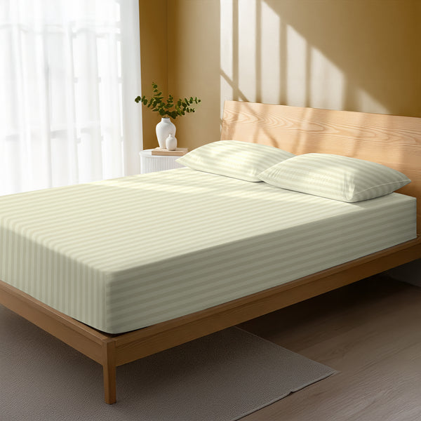 Premium 300 Thread Count 100% Cotton Fitted Sheet
