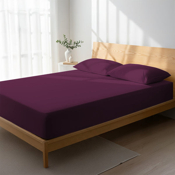 Premium 400 Thread Count 100% Cotton Fitted Sheet