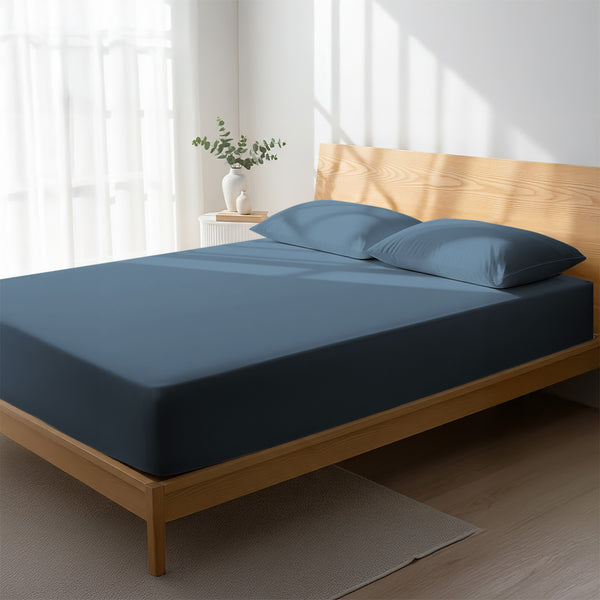 Premium 400 Thread Count 100% Cotton Fitted Sheet