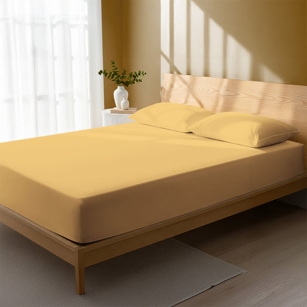 Premium 400 Thread Count 100% Cotton Fitted Sheet