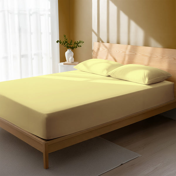 Deluxe 600 Thread Count 100% Cotton Fitted Sheet