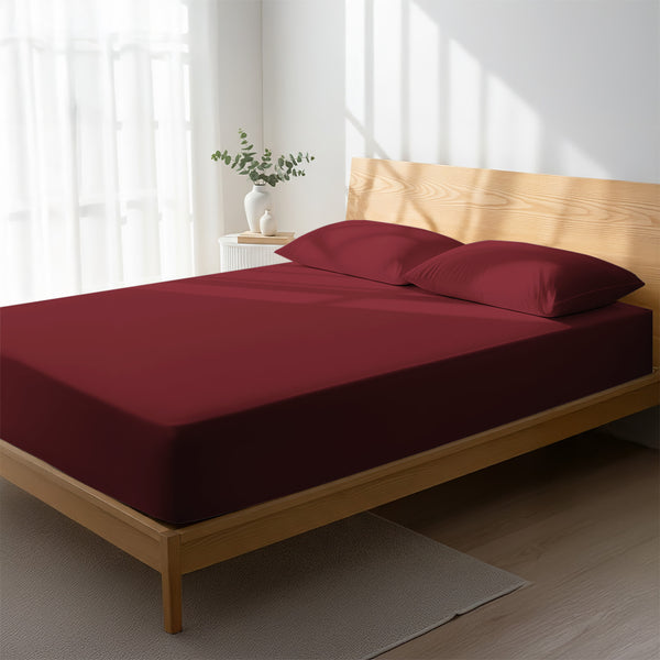 Premium 400 Thread Count 100% Cotton Fitted Sheet