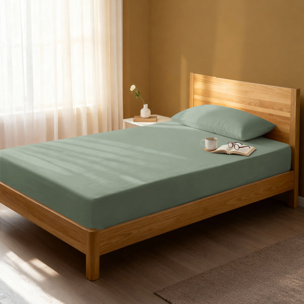 Premium 400 Thread Count 100% Cotton Fitted Sheet