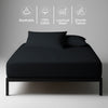 Premium 400 Thread Count 100% Cotton Fitted Sheet