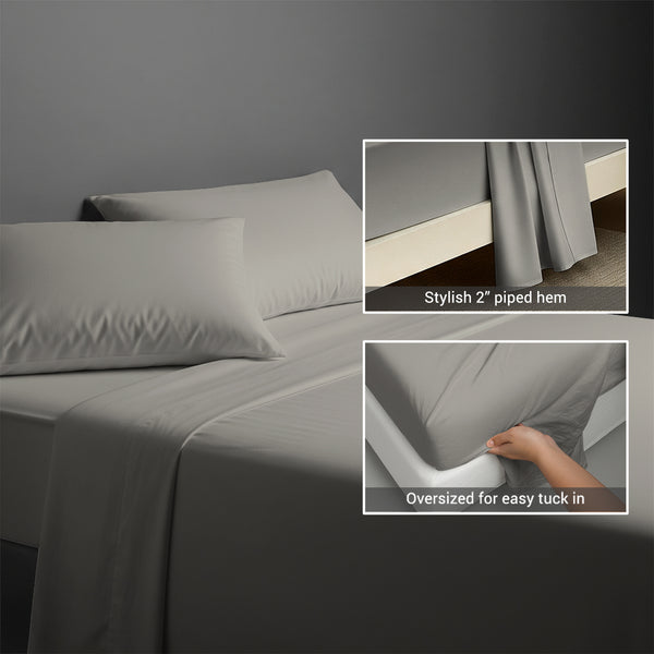Premium 400 Thread Count 100% Cotton Flat Sheet