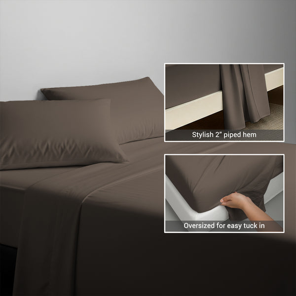 Premium 400 Thread Count 100% Cotton Flat Sheet