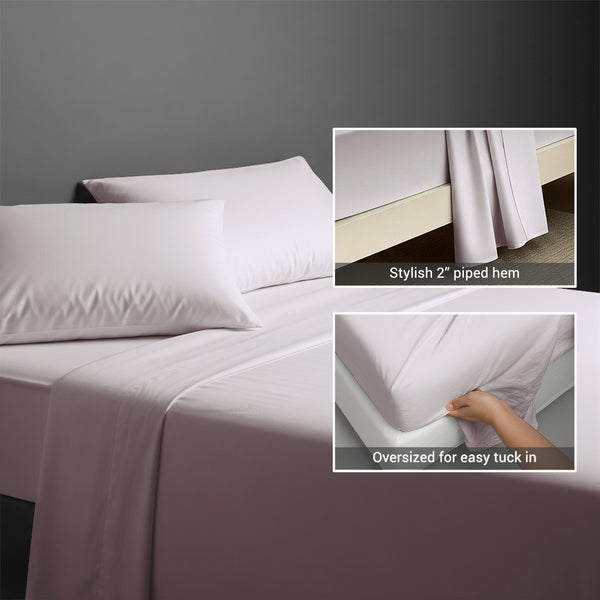 Premium 400 Thread Count 100% Cotton Flat Sheet