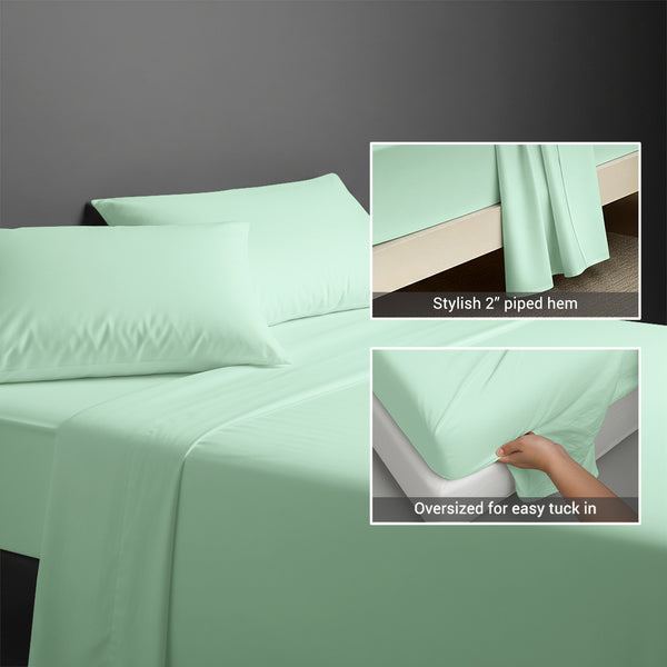 Premium 400 Thread Count 100% Cotton Flat Sheet