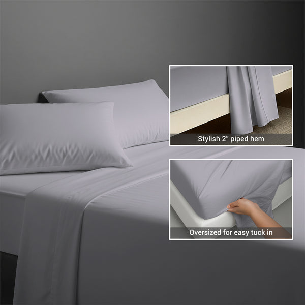 Premium 400 Thread Count 100% Cotton Flat Sheet