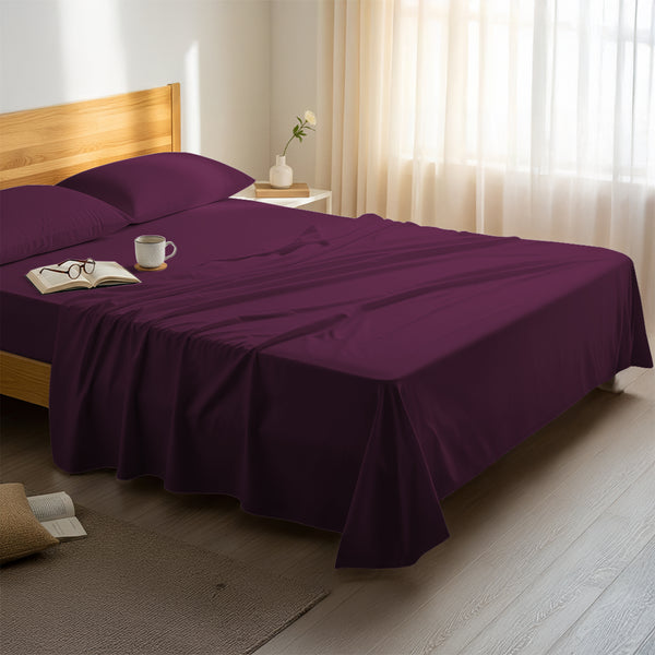 Premium 400 Thread Count 100% Cotton Flat Sheet