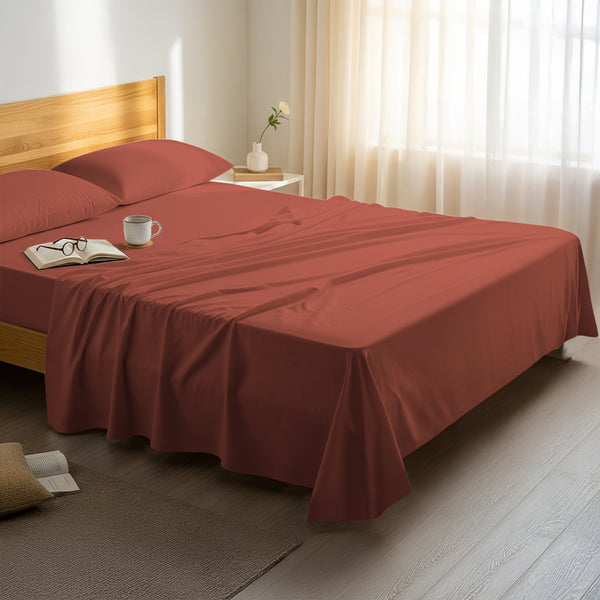 Premium 400 Thread Count 100% Cotton Flat Sheet