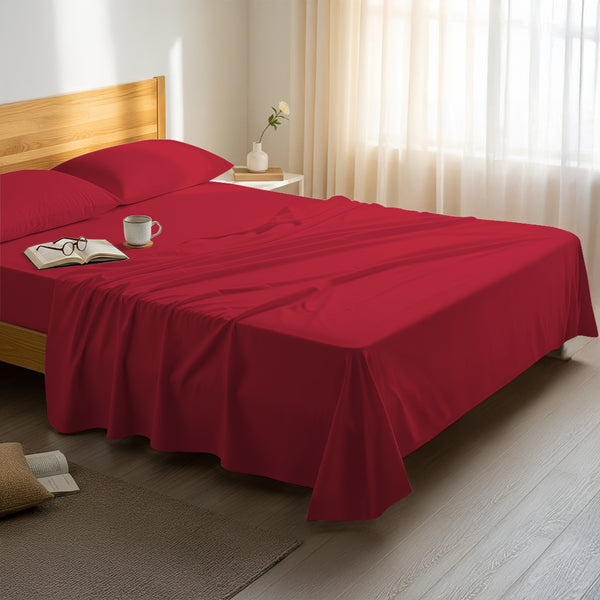 Premium 400 Thread Count 100% Cotton Flat Sheet