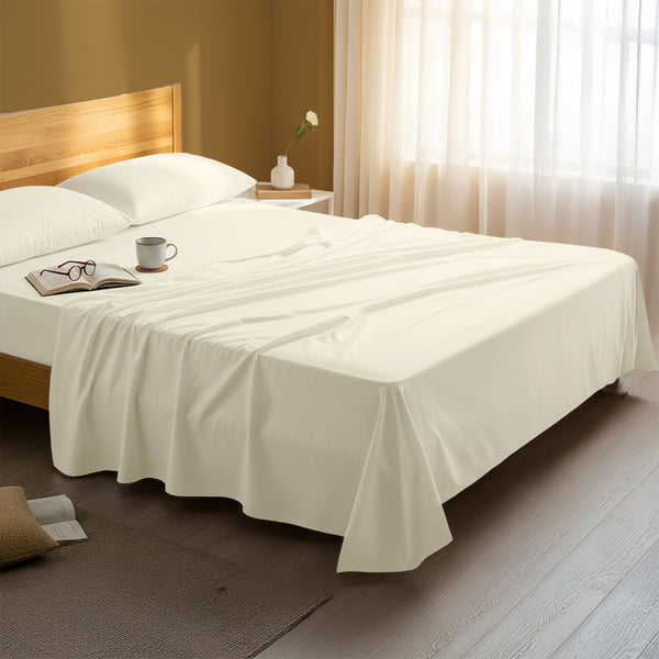 Premium 400 Thread Count 100% Cotton Flat Sheet