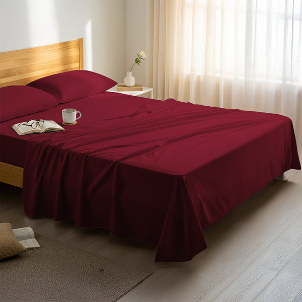 Premium 400 Thread Count 100% Cotton Flat Sheet