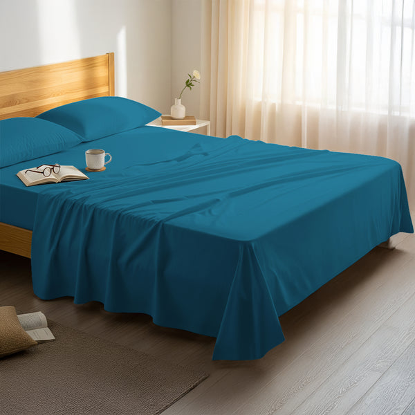 Premium 400 Thread Count 100% Cotton Flat Sheet