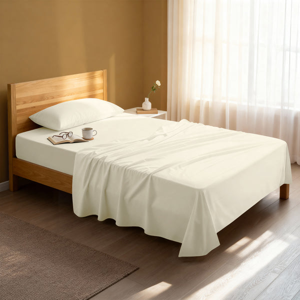 Premium 400 Thread Count 100% Cotton Flat Sheet