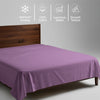 Premium 400 Thread Count 100% Cotton Flat Sheet