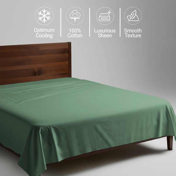 Premium 400 Thread Count 100% Cotton Flat Sheet