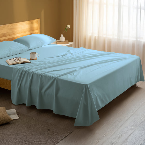 Deluxe 600 Thread Count 100% Cotton Flat Sheet