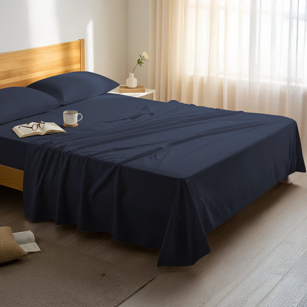 Deluxe 600 Thread Count 100% Cotton Flat Sheet