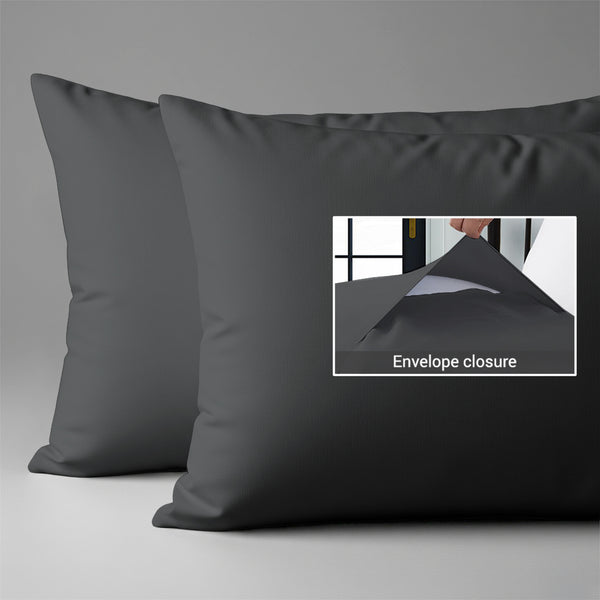 Deluxe 600 Thread Count 100% Cotton Pillowcases (2 PC)