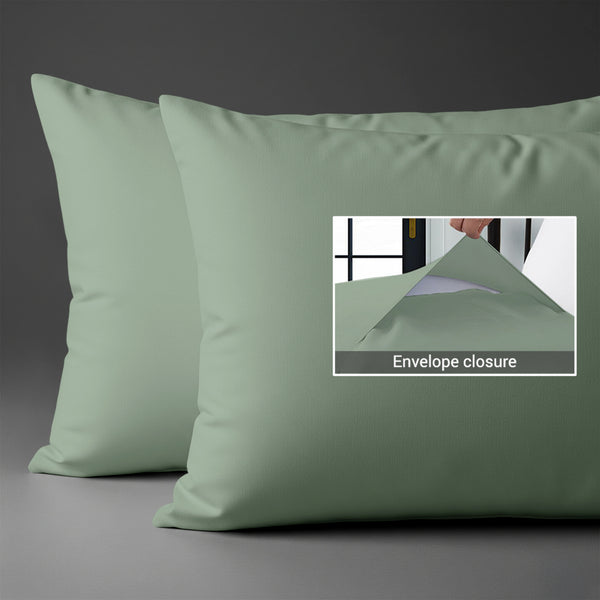 Deluxe 600 Thread Count 100% Cotton Pillowcases (2 PC)