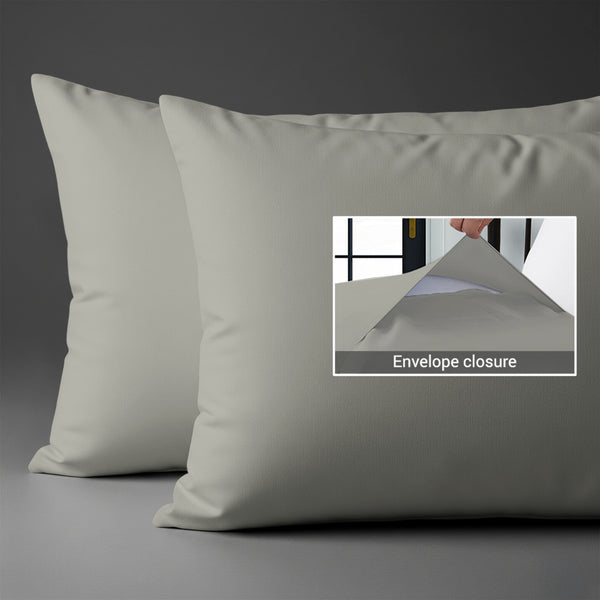 Deluxe 600 Thread Count 100% Cotton Pillowcases (2 PC)