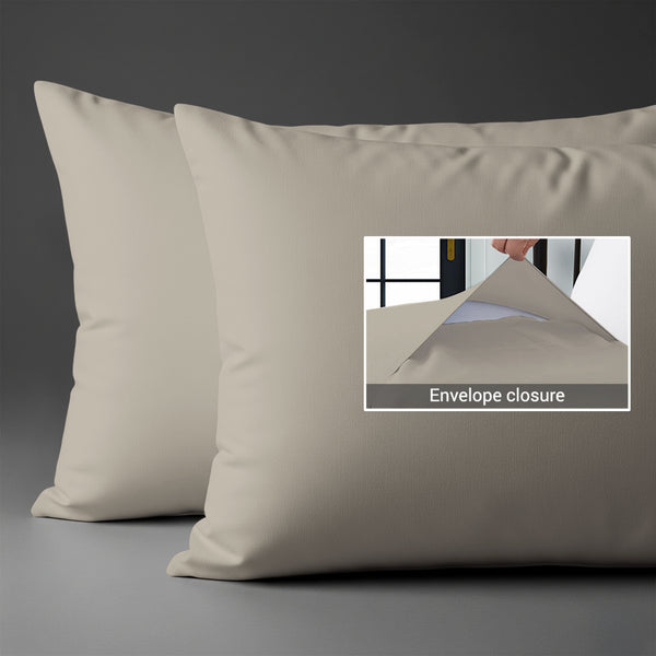 Premium 400 Thread Count 100% Cotton Pillowcases (2 PC)