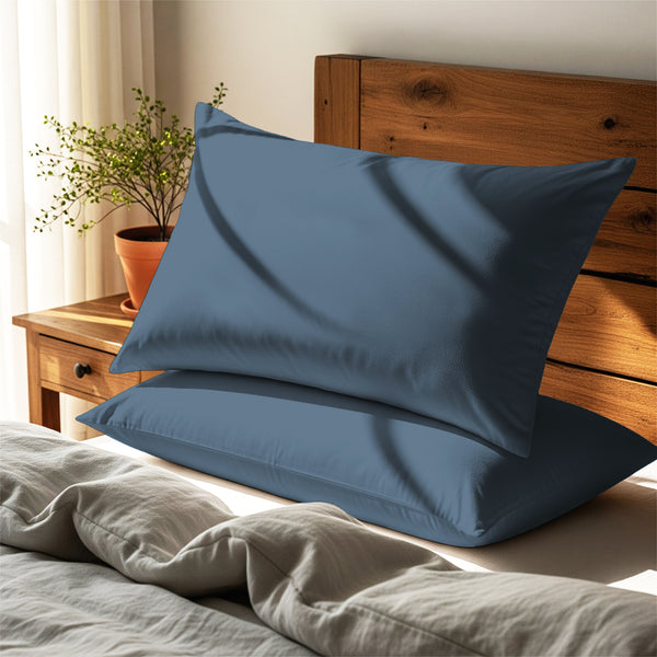 Premium 400 Thread Count 100% Cotton Pillowcases (2 PC)