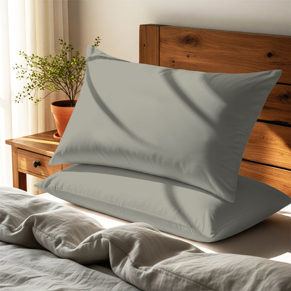 Premium 400 Thread Count 100% Cotton Pillowcases (2 PC)