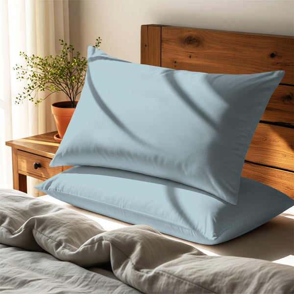 Percale 100% Cotton Pillowcases (2PC)