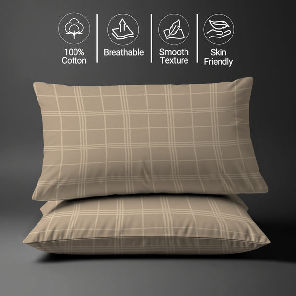 Premium 300 Thread Count 100% Cotton Pillowcases (2PC)