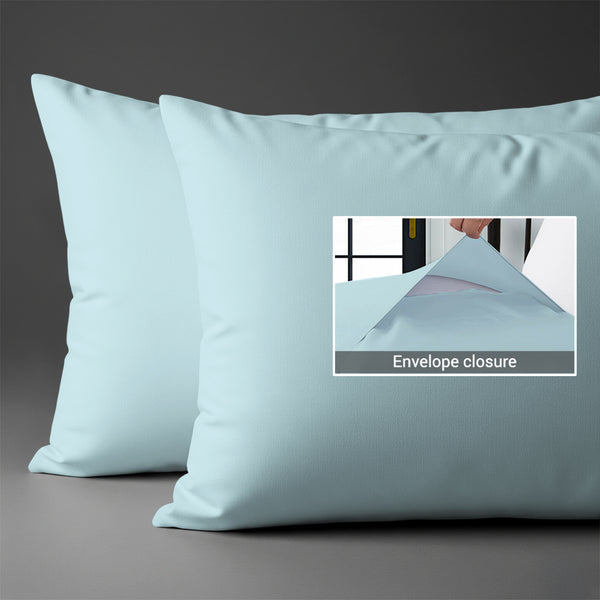 Luxury 800 Thread Count 100% Cotton Pillowcases (2 PC)