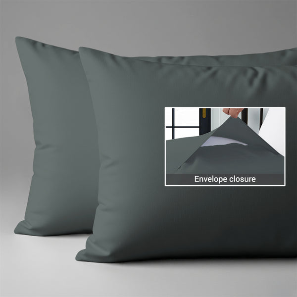 Luxury 800 Thread Count 100% Cotton Pillowcases (2 PC)