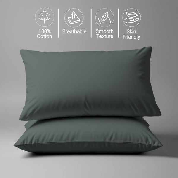 Royale 1000 Thread Count 100% Cotton Pillowcases (2PC)