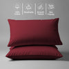 Royale 1000 Thread Count 100% Cotton Pillowcases (2PC)